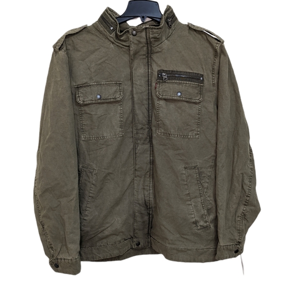 Levi's Other - Levi's Reverse Twill Military Jacket XXL New With Tags